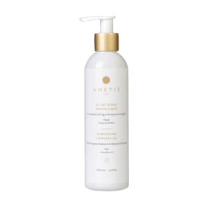 Gel nettoyant mousse pureté Ametis - Hydrolat d'origan et glycérine végétale - peaux mixtes à grasses